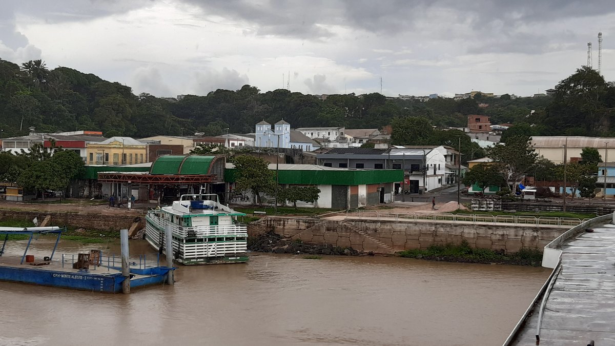 Fotografia de Monte Alegre, Pará, tirada em março de 2024